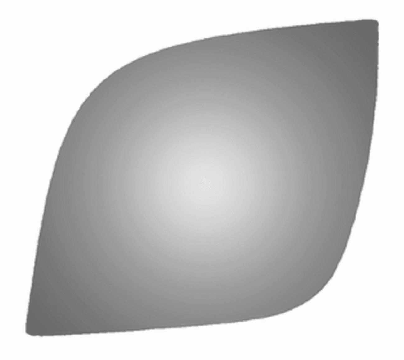 Ford Explorer 2015 Driver Side Mirror Glass Upper Convex