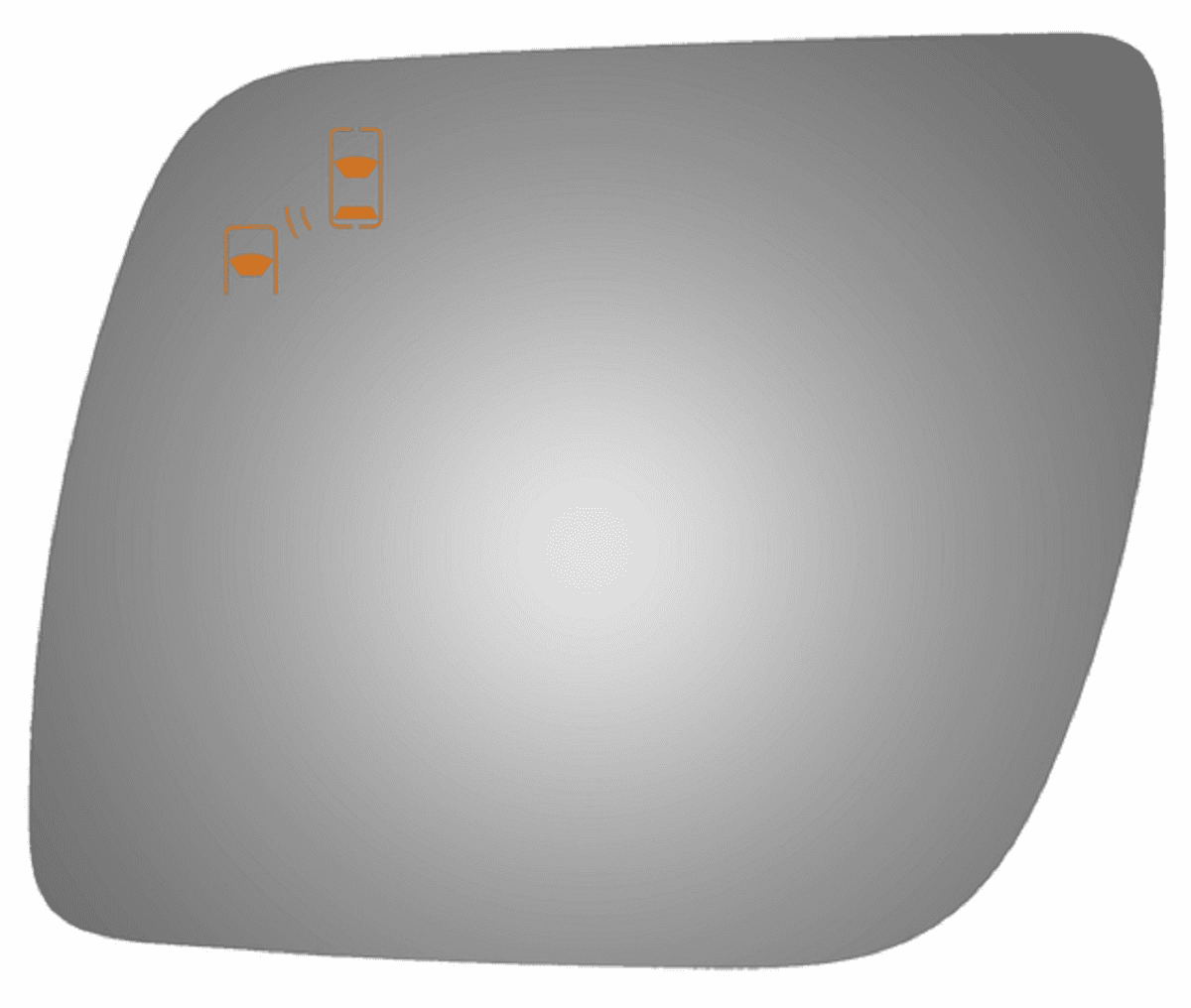 Ford Explorer 2015 Driver Side Mirror Glass W/Blind Spot