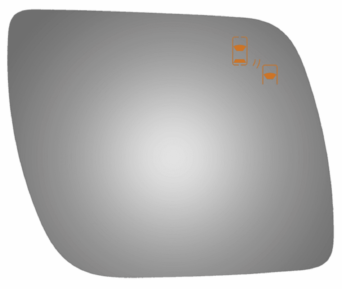 Ford Explorer 2015 Passenger Side Mirror Glass W/Blind Spot