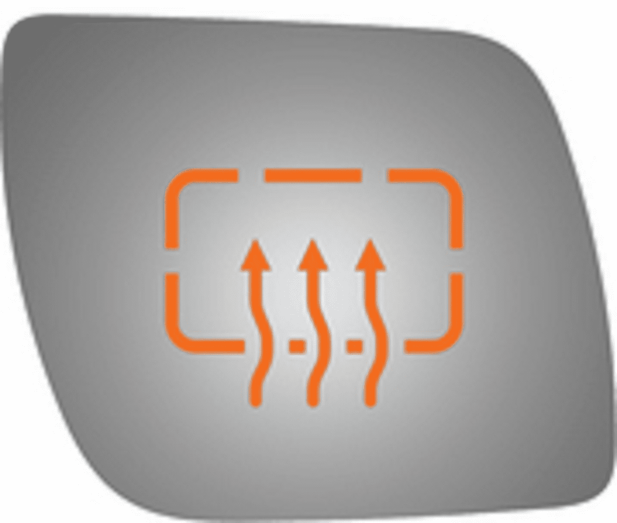 Ford Explorer 2017 Passenger Right Side Mirror Glass Heated