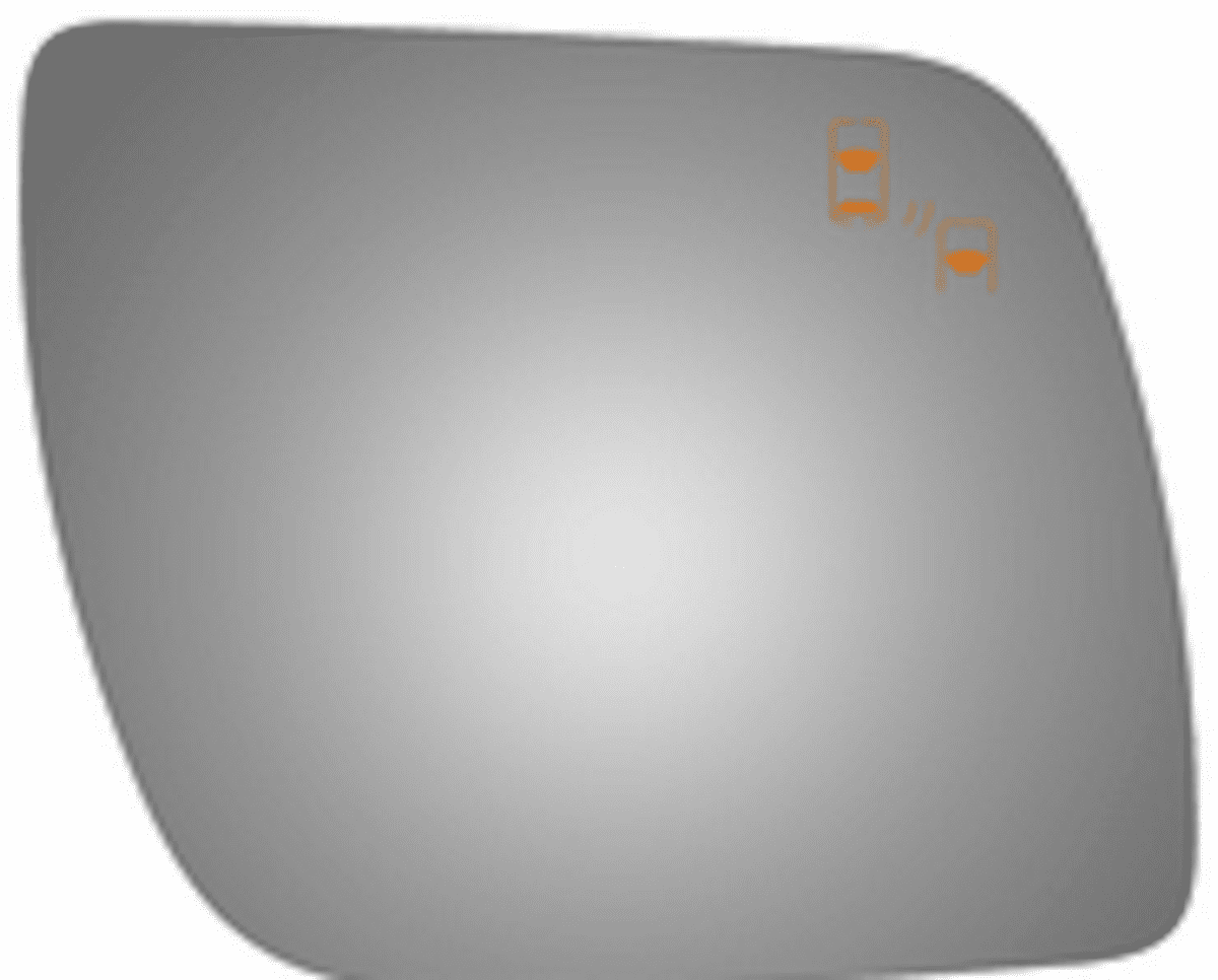 Ford Explorer 2018 Passenger Right Side Mirror Blind Spot