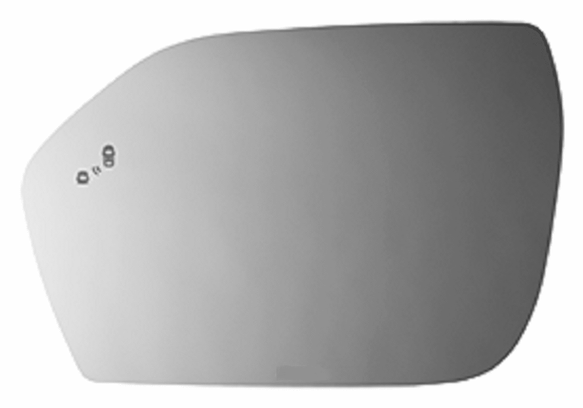 Ford Explorer 2020 2021 2022 2023 2024 Left Driver Side Mirror Glass with Blind Spot & Cross Path Icons