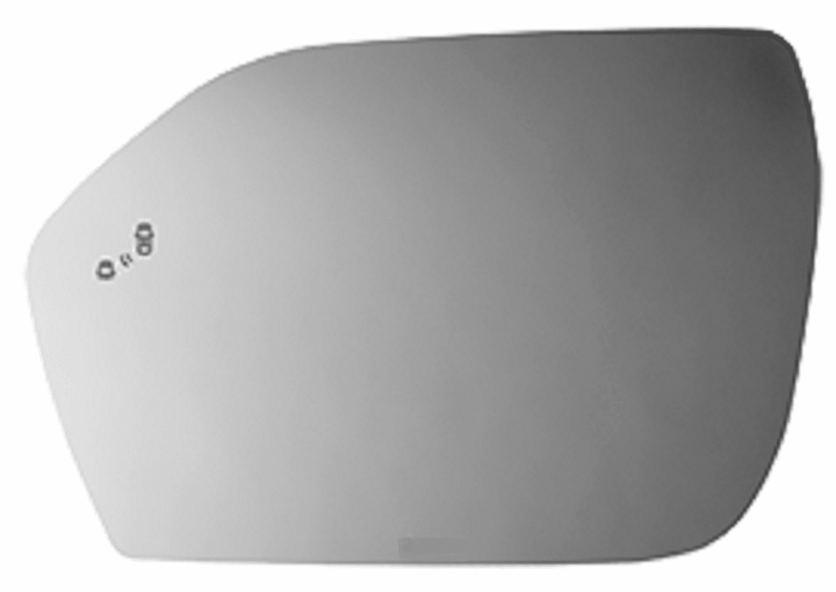 Ford Explorer 2020 2021 2022 2023 2024 Left Driver Side Mirror Glass with Blind Spot & Cross Path Icons