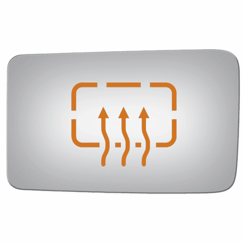 Ford F150 2013 Driver Side Mirror Glass Heated