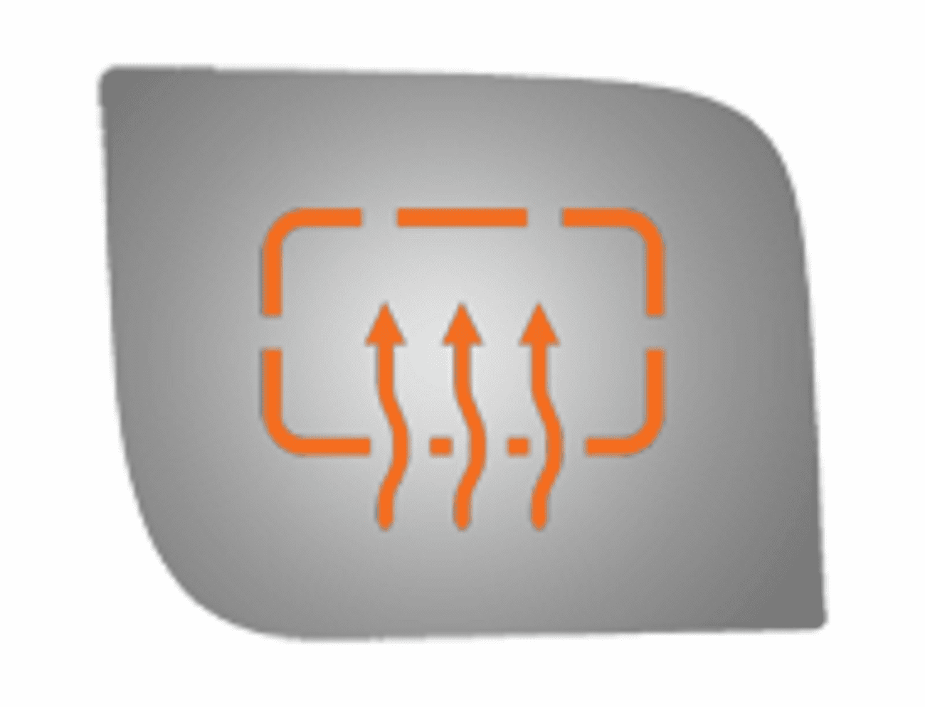 Ford F150 2013 Driver Side Mirror Glass Heated