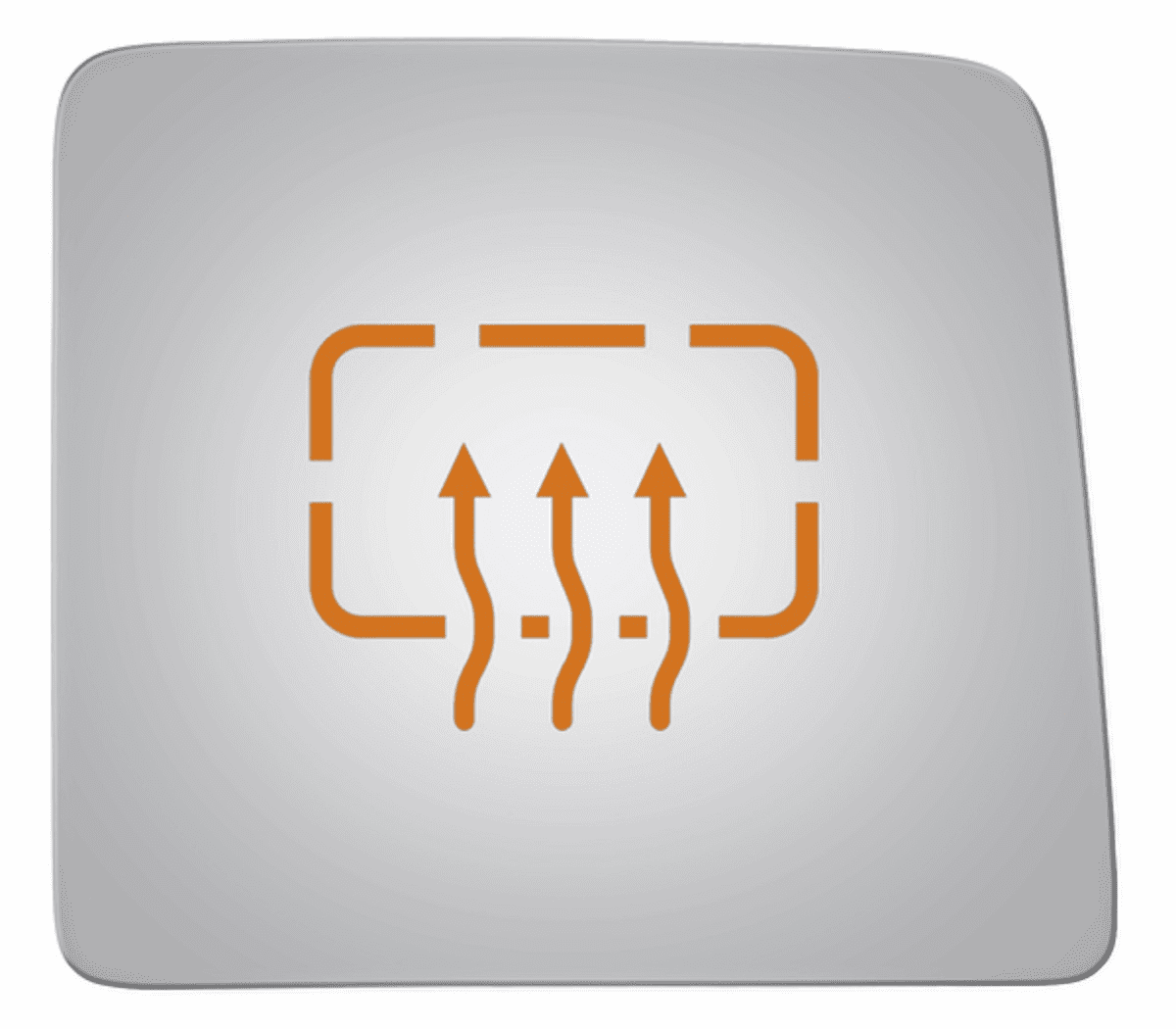 Ford F150 2013 Driver Side Mirror Glass Heated