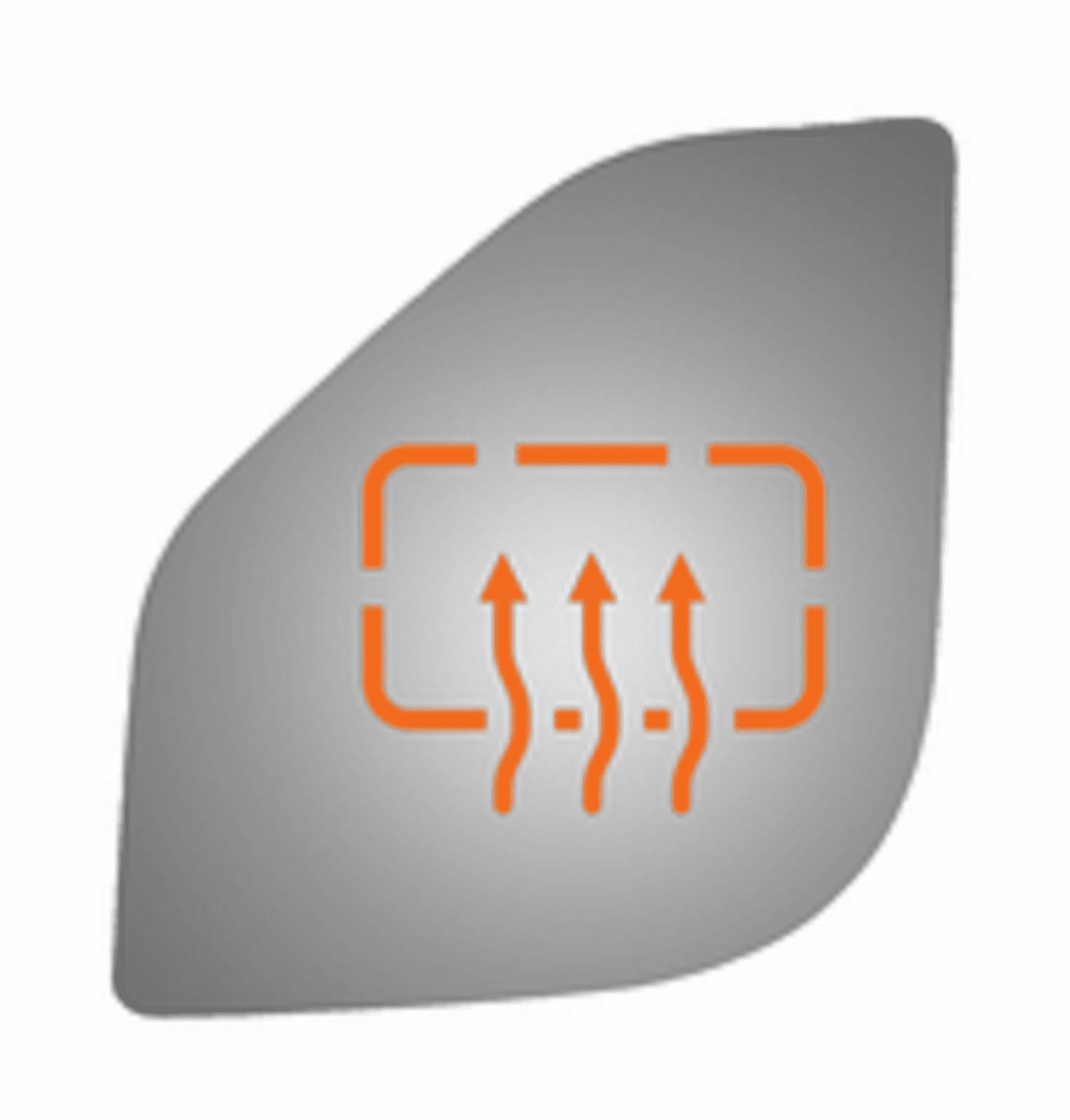 Ford F150 2017 Driver Side Mirror Glass