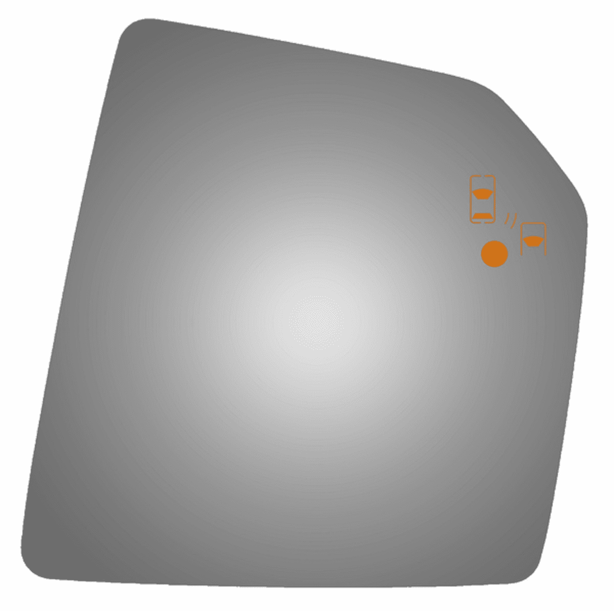 Ford F150 2017 Passenger Side Mirror Glass