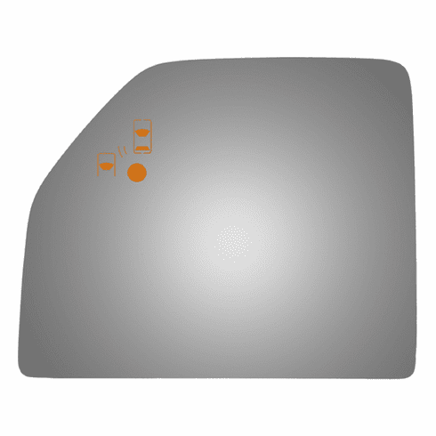 Ford F250 2017 Driver Side Mirror Glass Blind Spot