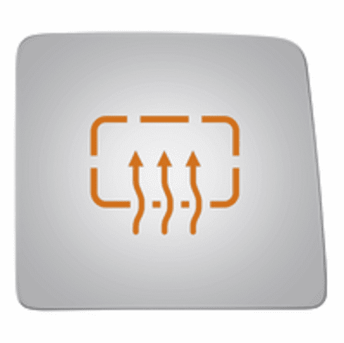 Ford F350 2014 Passenger Side Mirror Glass Heated