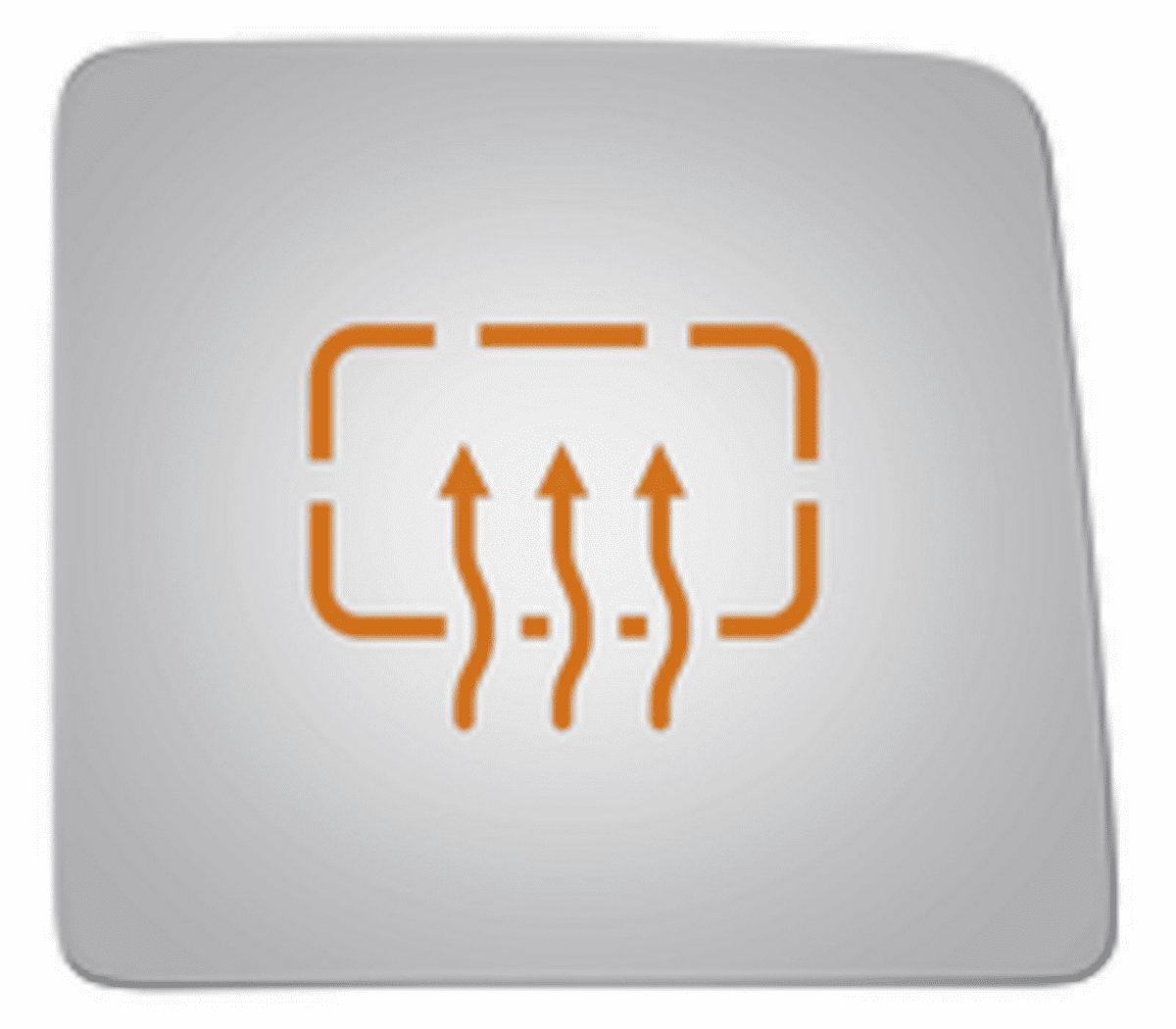 Ford F350 2015 Passenger Side Mirror Glass Heated