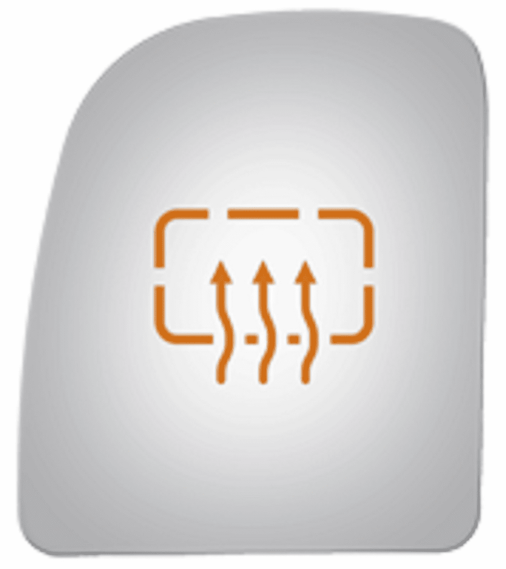 Ford F450 2004 2005 2006 2007 Driver Side Mirror Glass Heated