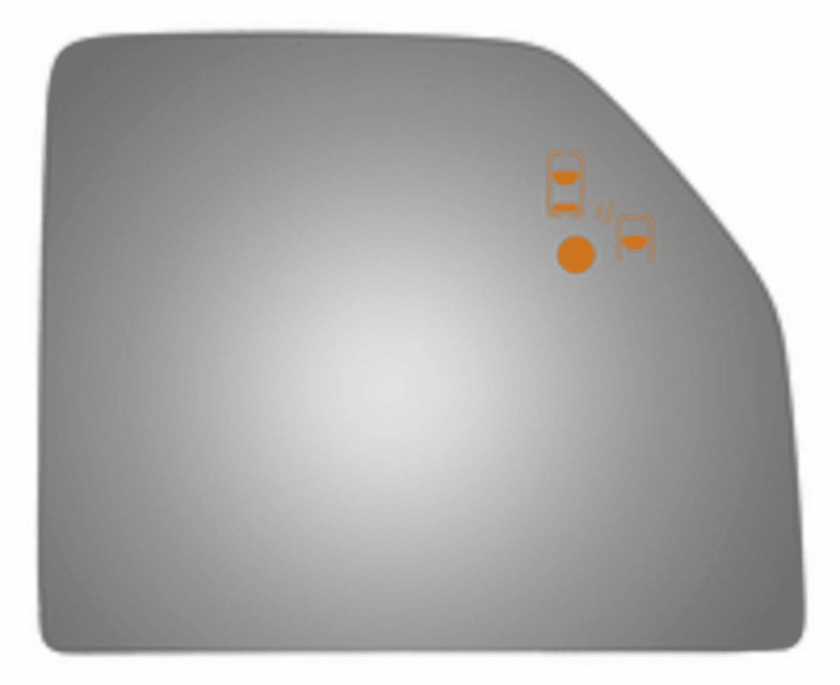 Ford F450 2017 Passenger Side Mirror Glass