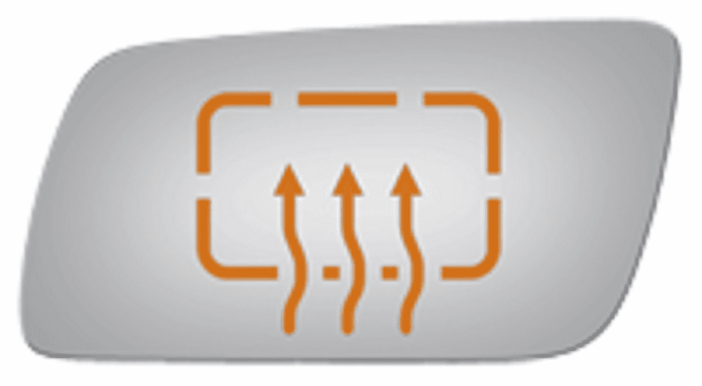 Ford Flex 2009 2010 2011 2012 Driver Side Heated Mirror Glass