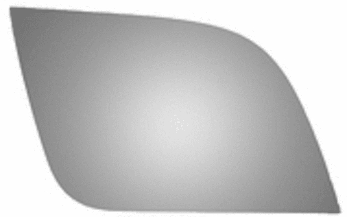  Ford Flex 2018 Driver Left Side Mirror Glass