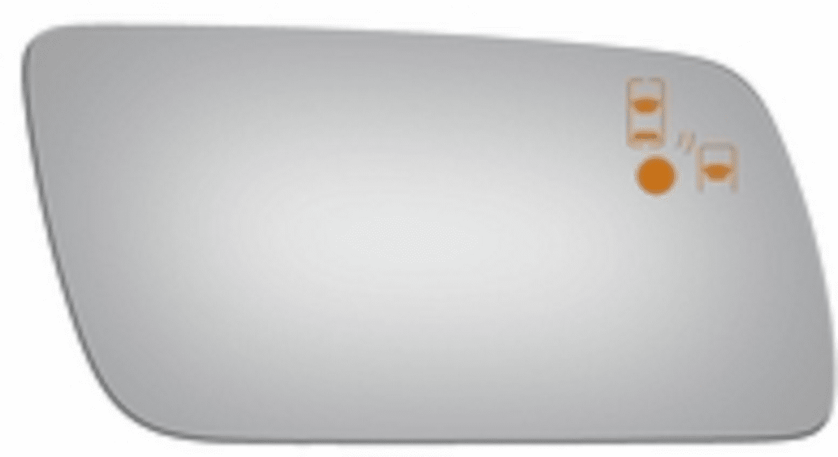  Ford Flex 2019 Passenger Right Side Mirror Glass Blind Spot