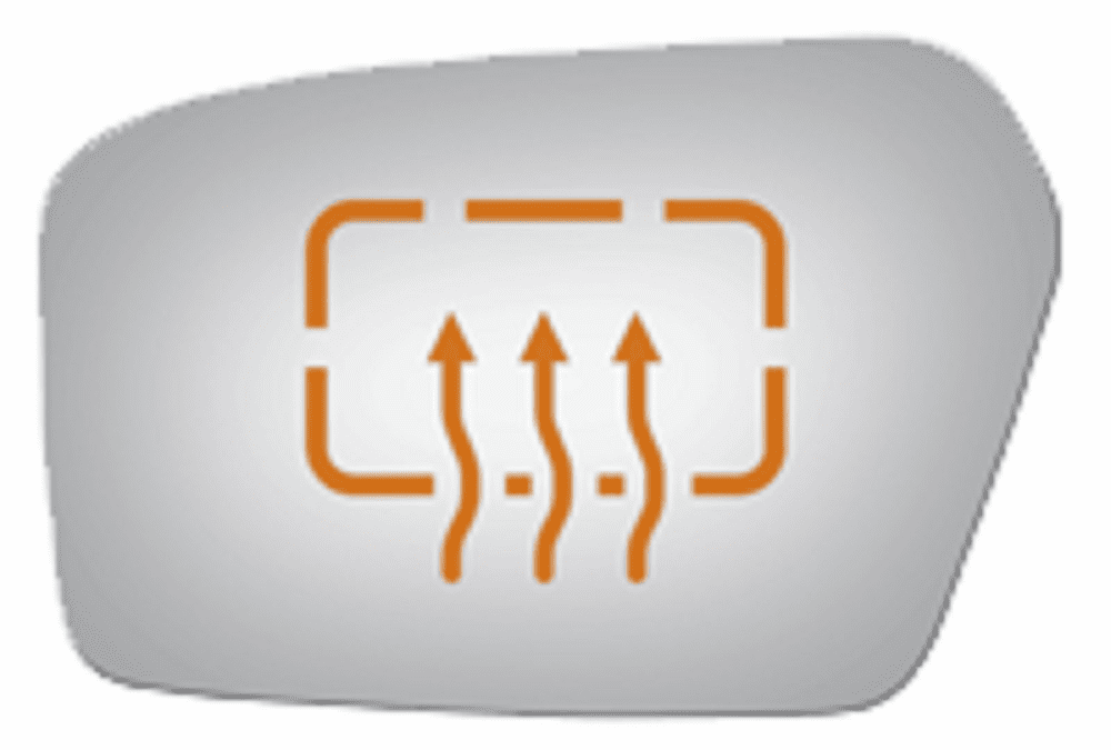 Ford Fusion 2006 2007 2008 2009 Driver Side Mirror Glass Heated 