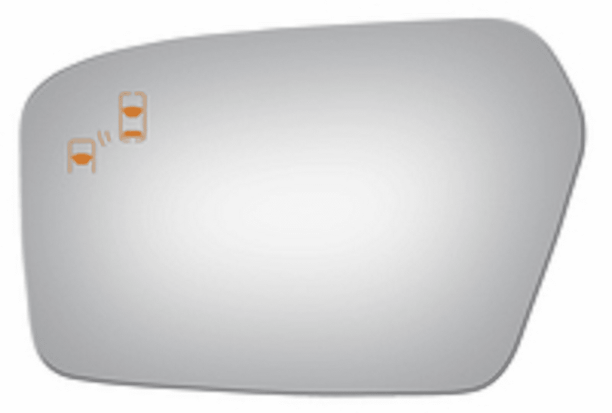 Ford Fusion 2007 Driver Side Mirror Glass W/Blind Spot