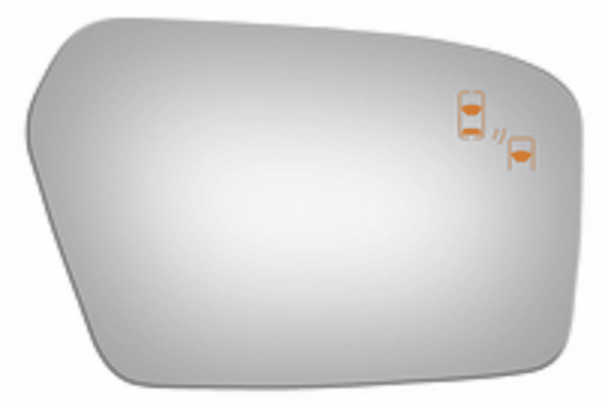 Ford Fusion 2007 Passenger Side Mirror Glass W/Blind Spot