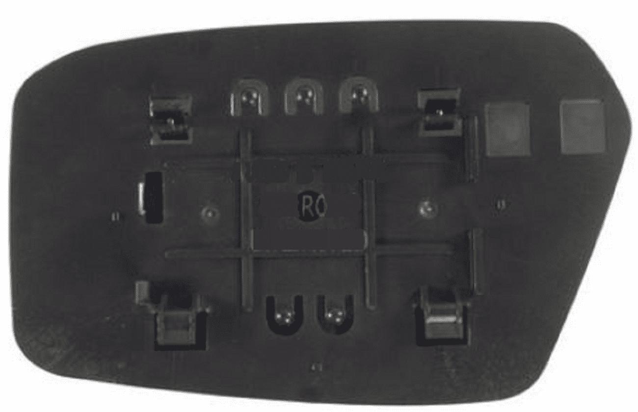 Ford Fusion 2009 Passenger Side Mirror Glass