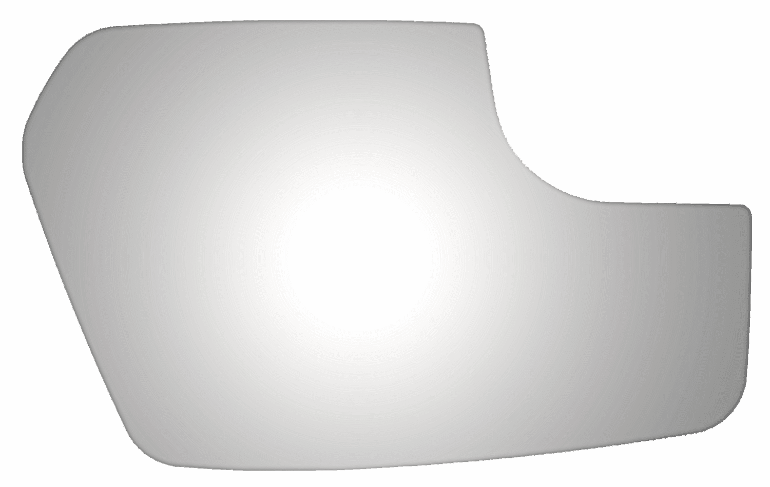 Ford Fusion 2011 2012 Passenger Side Mirror Glass