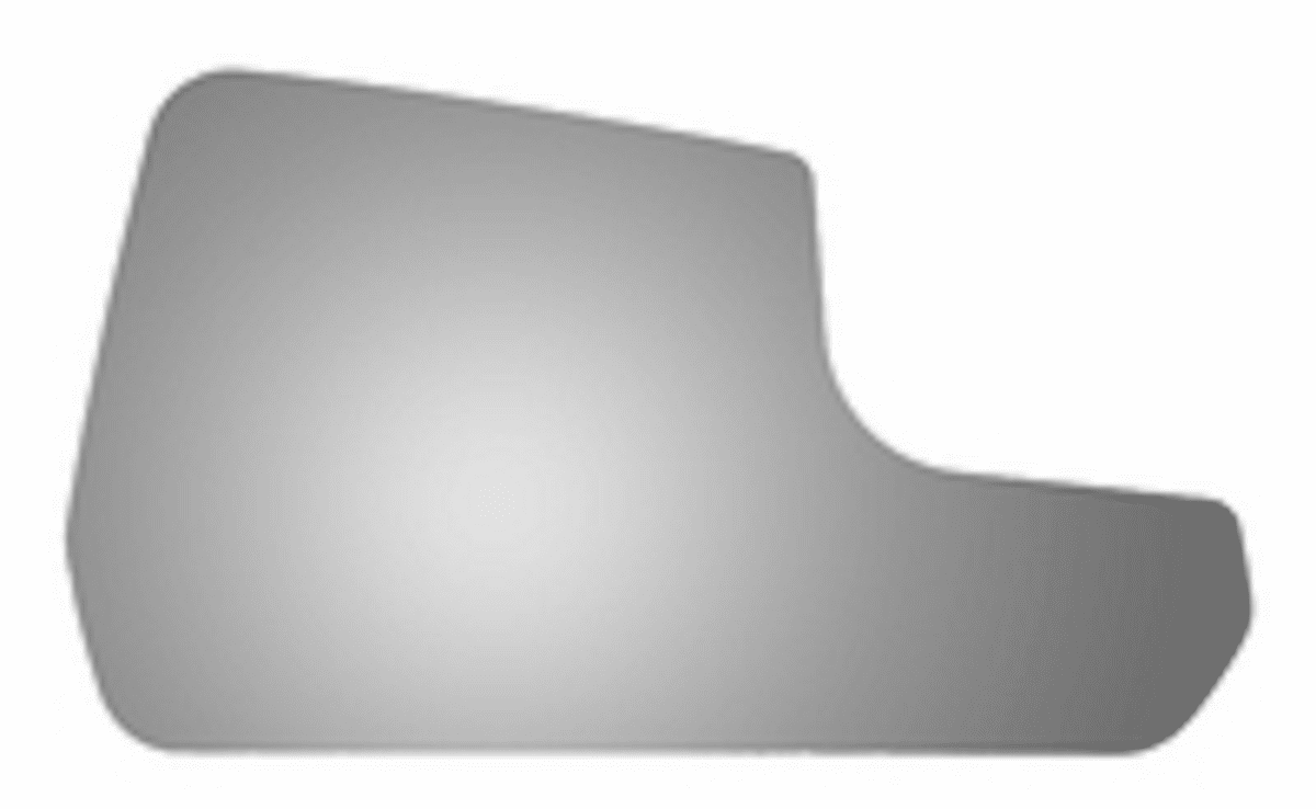 Ford Mustang 2015 Passenger Side Mirror Glass