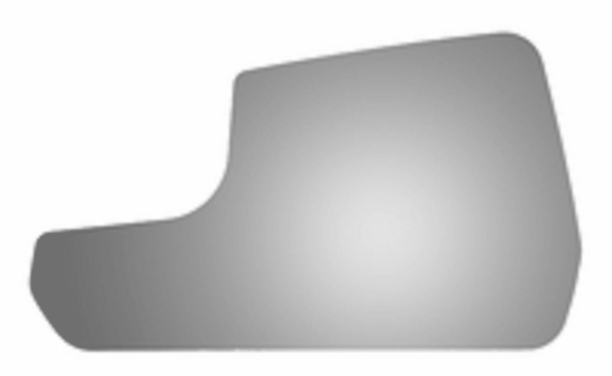 Ford Mustang 2017 Driver Side Mirror Glass