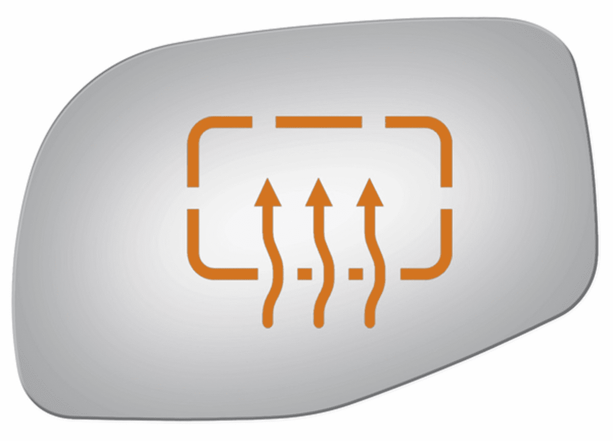 Ford Ranger 1996 Driver Side Mirror Glass Heated