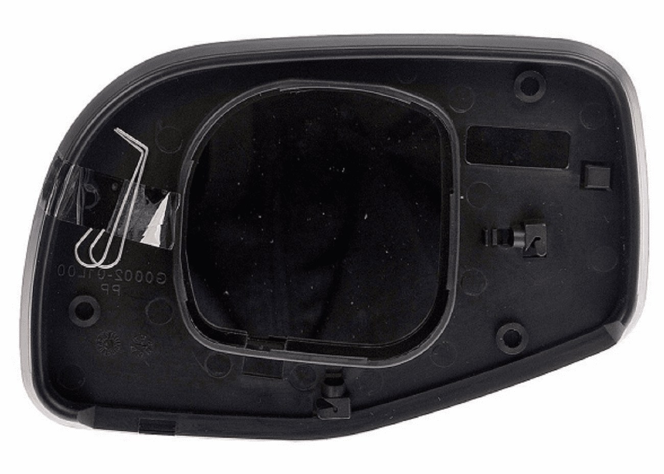 Ford Ranger 1997 Passenger Side Mirror Glass W/Backing Plate