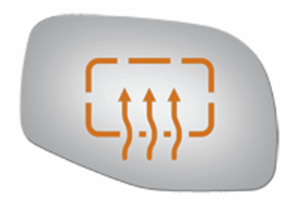 Ford Ranger 2005 Passenger Side Mirror Glass Heated