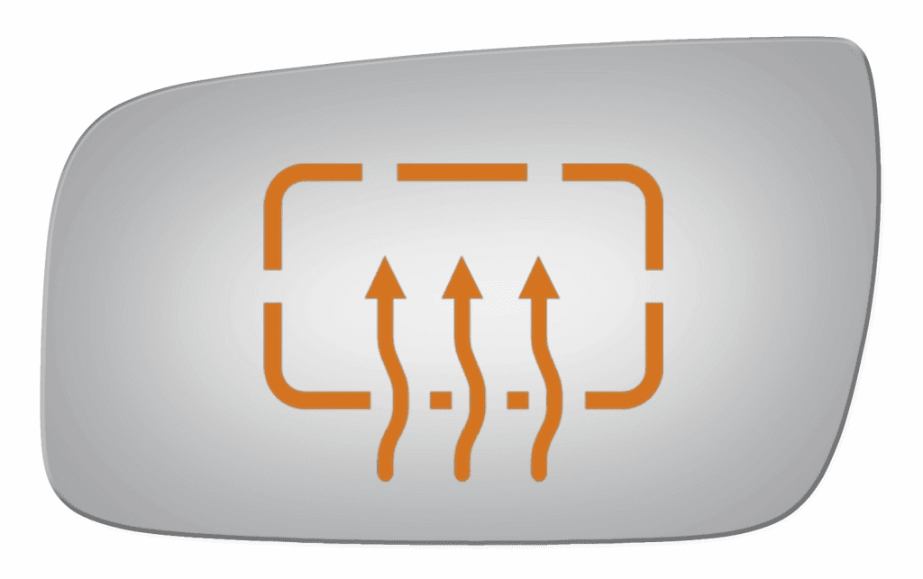 Ford Taurus 2008 2009 Driver Side Heated Mirror Glass 