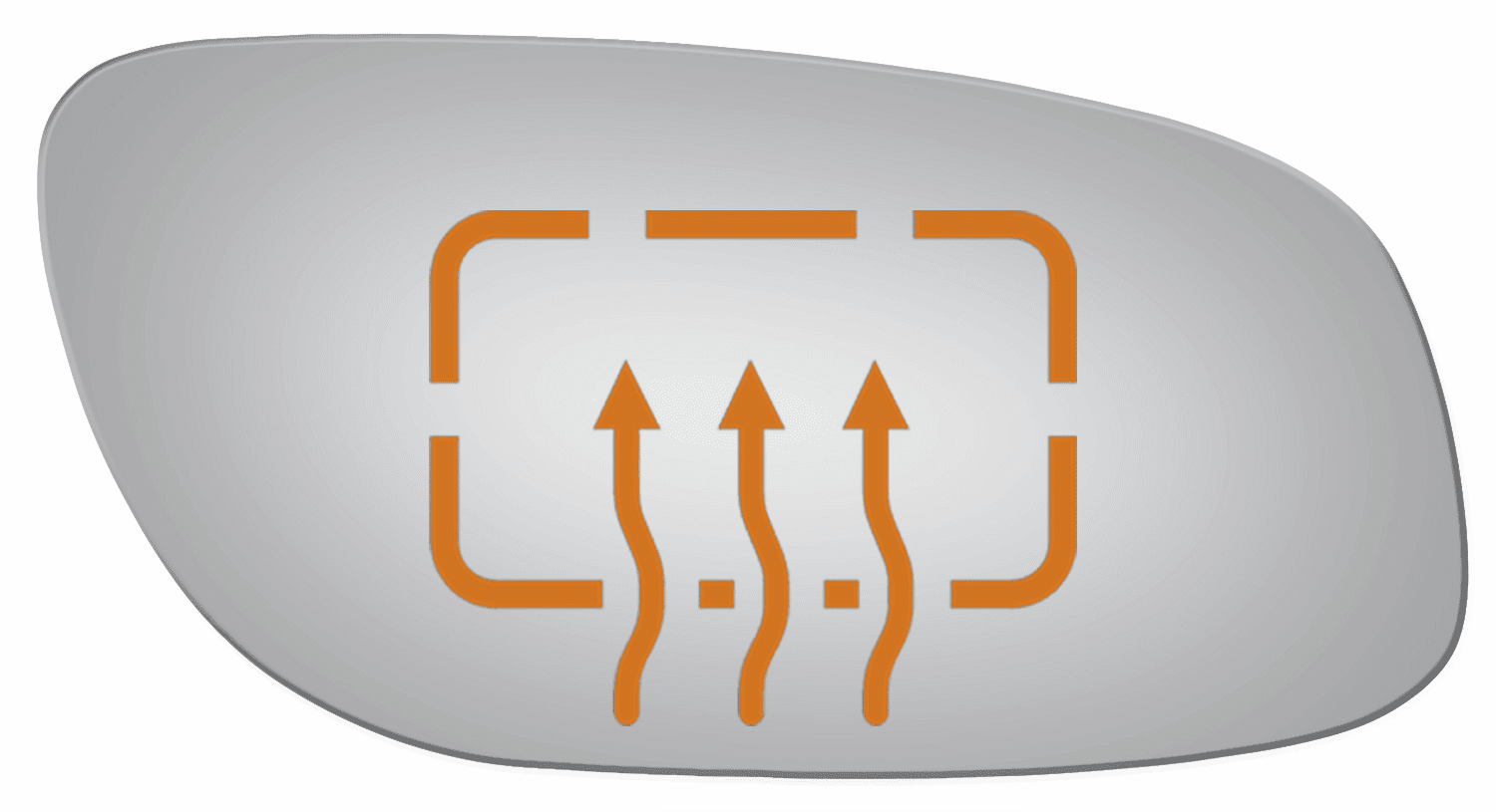 Ford Taurus 2010 2011 2012 Passenger Side Heated Mirror Glass