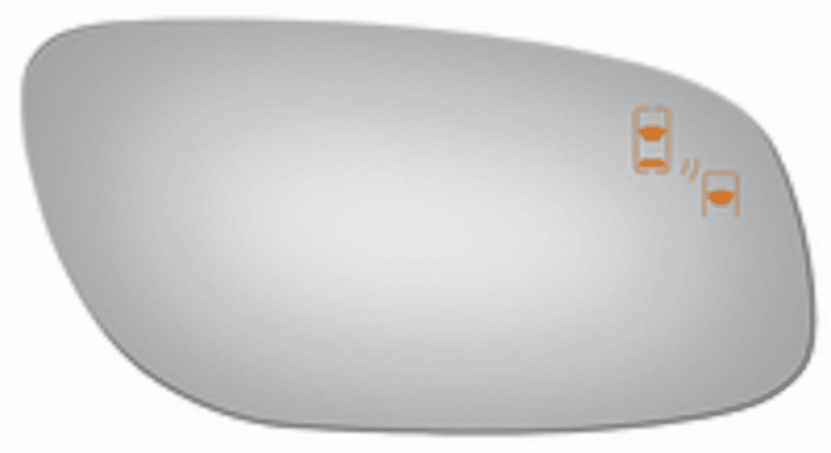 Ford Taurus 2014 Passenger Side Mirror Glass Blind Spot