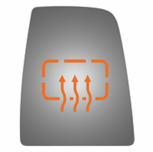 Ford Transit-150 2015 Passenger Side Mirror Glass Heated