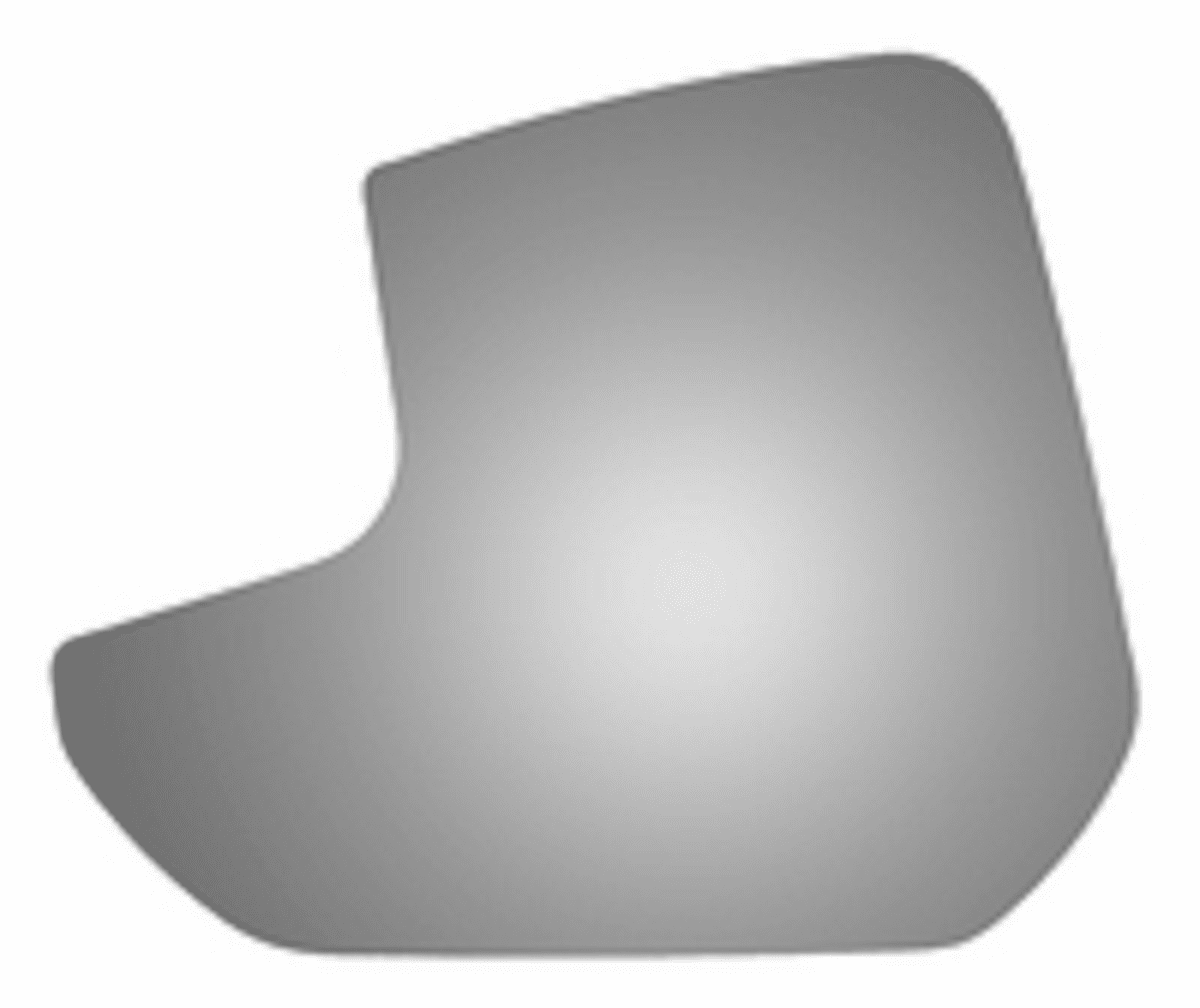 Ford Transit Connect 2014 Driver Side Mirror Glass