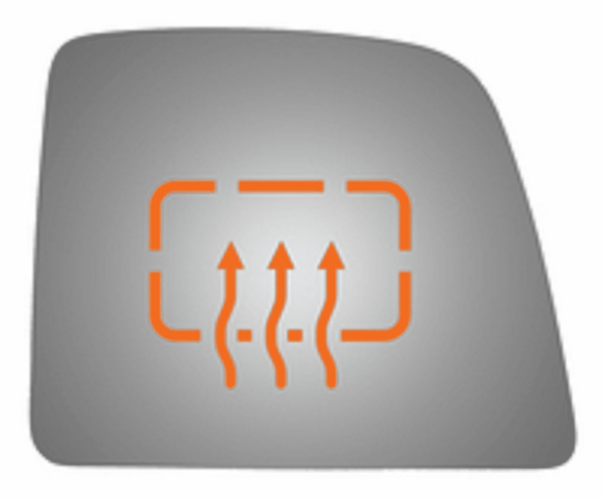 Ford Transit Connect 2015 Passenger Side Mirror Glass