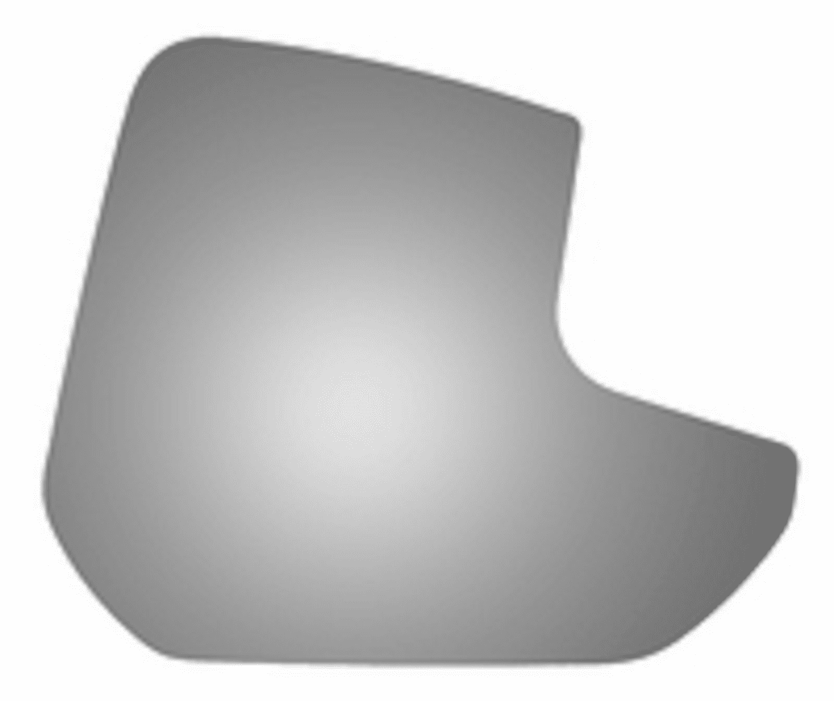 Ford Transit Connect 2016 Passenger Side Mirror Glass