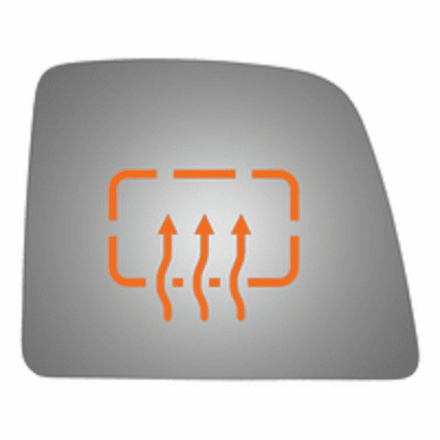 Ford Transit Connect 2017 Passenger Side Mirror Glass