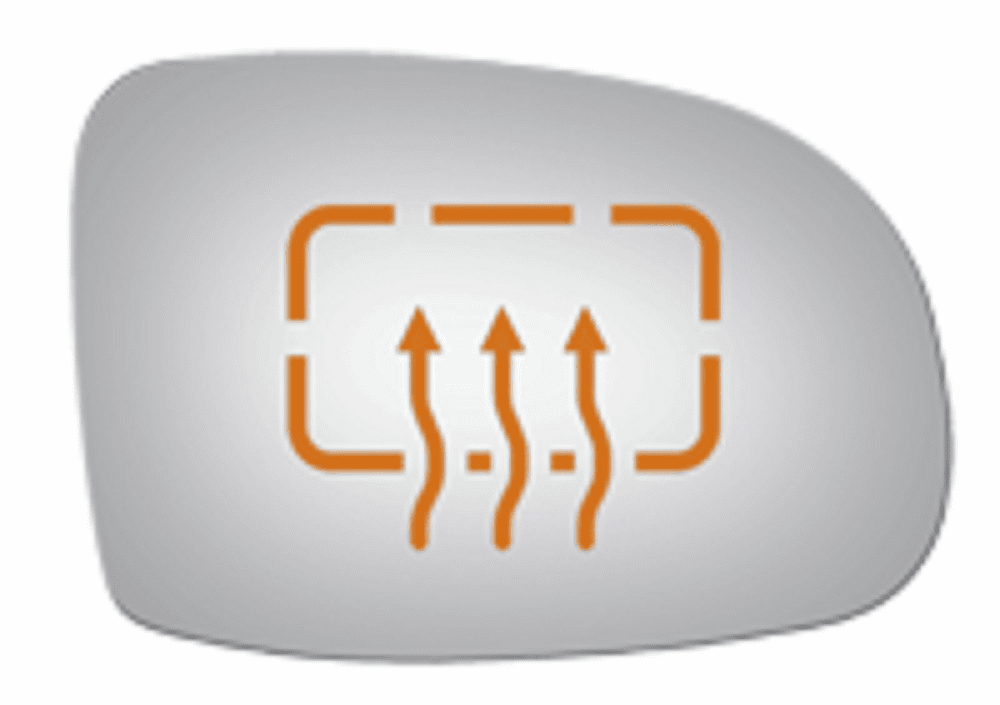 Ford Windstar 1998 1999 2000 Passenger Side Heated Mirror Glass