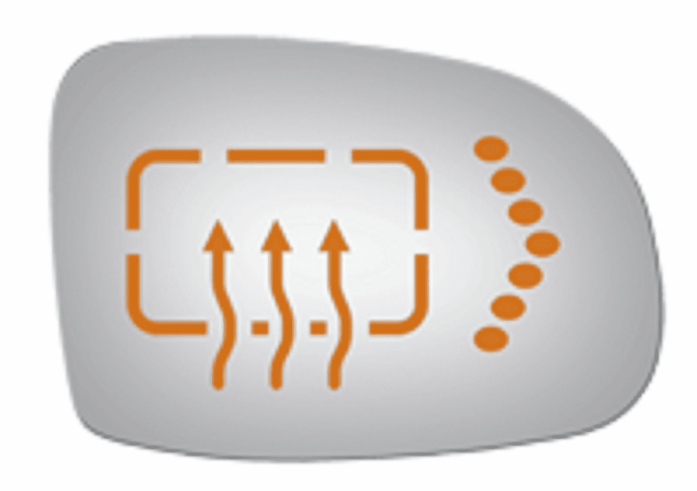 Ford Windstar 1999 2000 2001 Passenger Side Heated Mirror Glass 