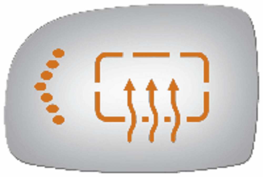 Ford Windstar 2002 2003 Driver Side Heated Mirror Glass Signal