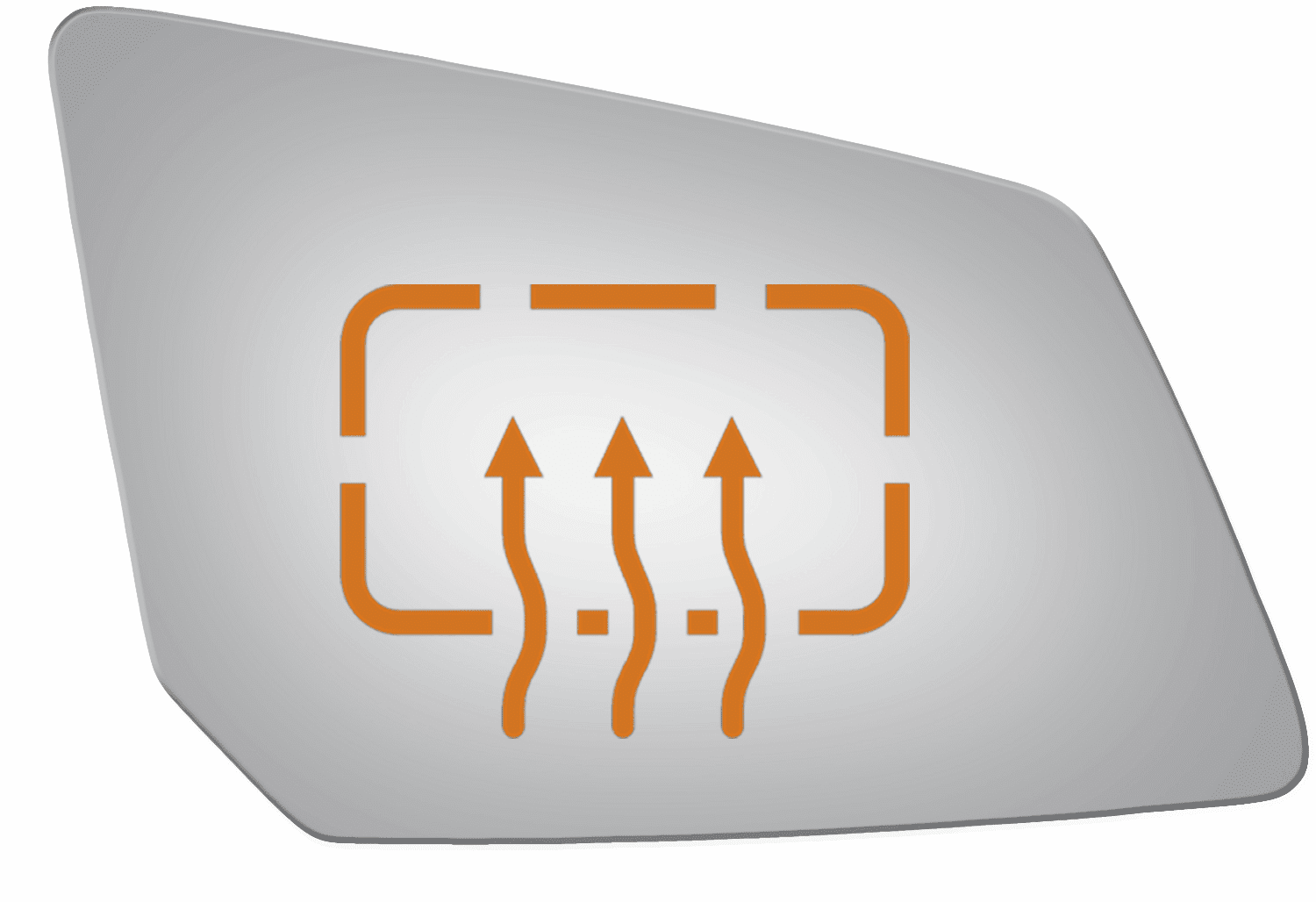 GMC Acadia 2007 2008 2009 2010 Passenger Side Mirror Glass Heated 