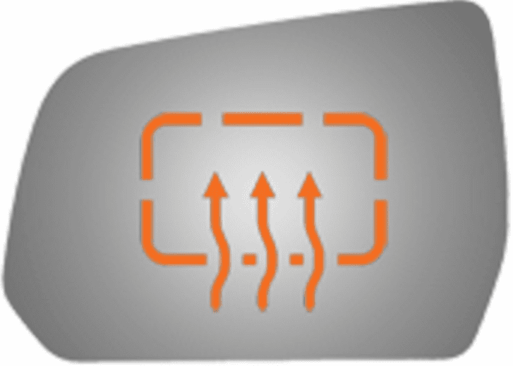 GMC Acadia 2018 Driver Left Side Mirror Glass Heated