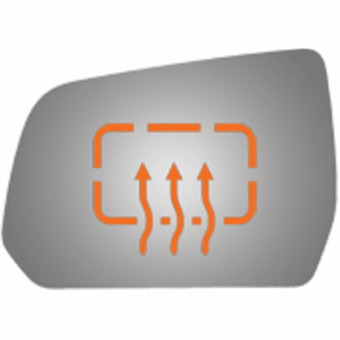 GMC Acadia 2018 Driver Left Side Mirror Glass Heated