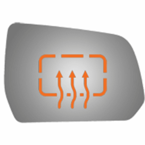 GMC Acadia 2018 Passenger Right Side Mirror Glass Heated