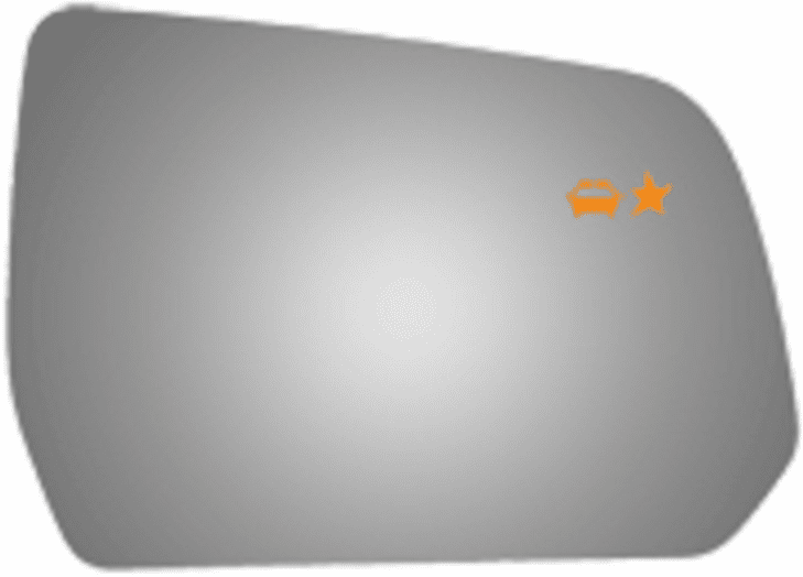 GMC Acadia 2019 Passenger Right Side Mirror Glass Path Icon