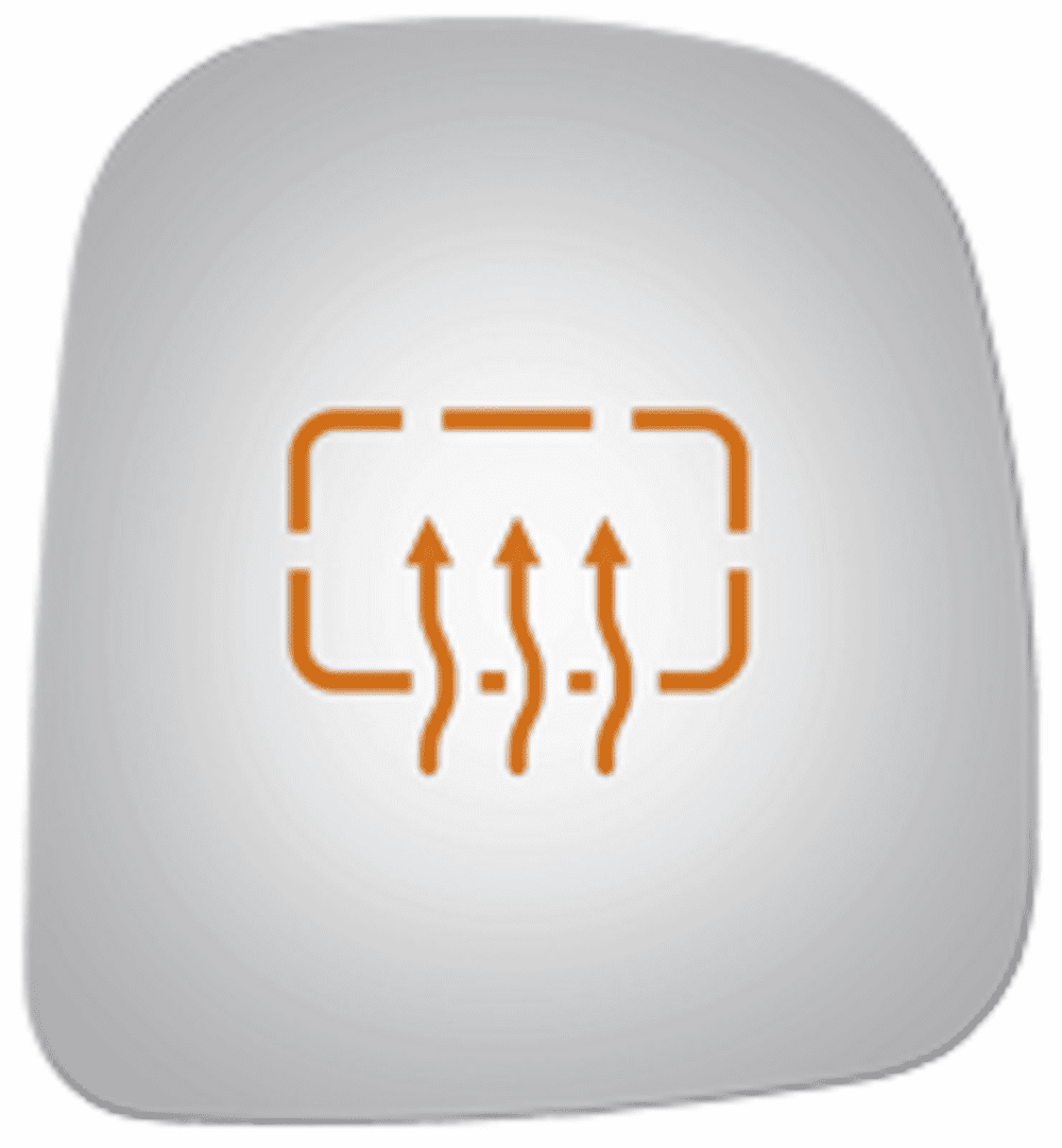 GMC Savana 1996 1997 1998 1999 Passenger Side Mirror Glass Heated