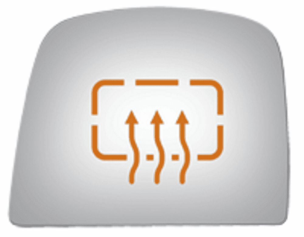 GMC Savana 2012 2013 2014 Driver Side Mirror Glass Heated