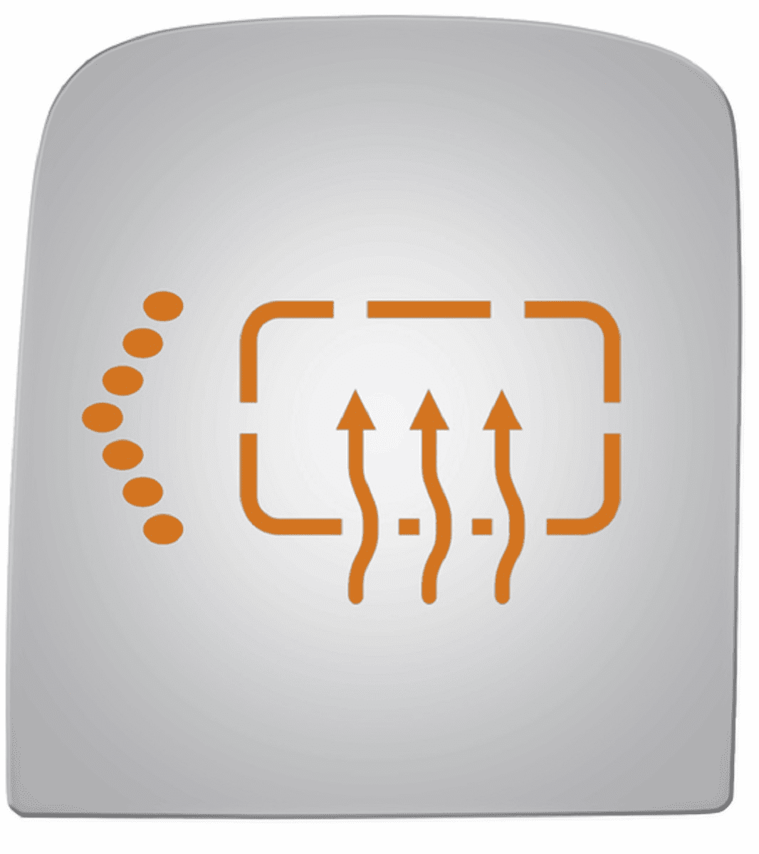 GMC Sierra C2500 2016 Driver Side Mirror Glass Heated Signal