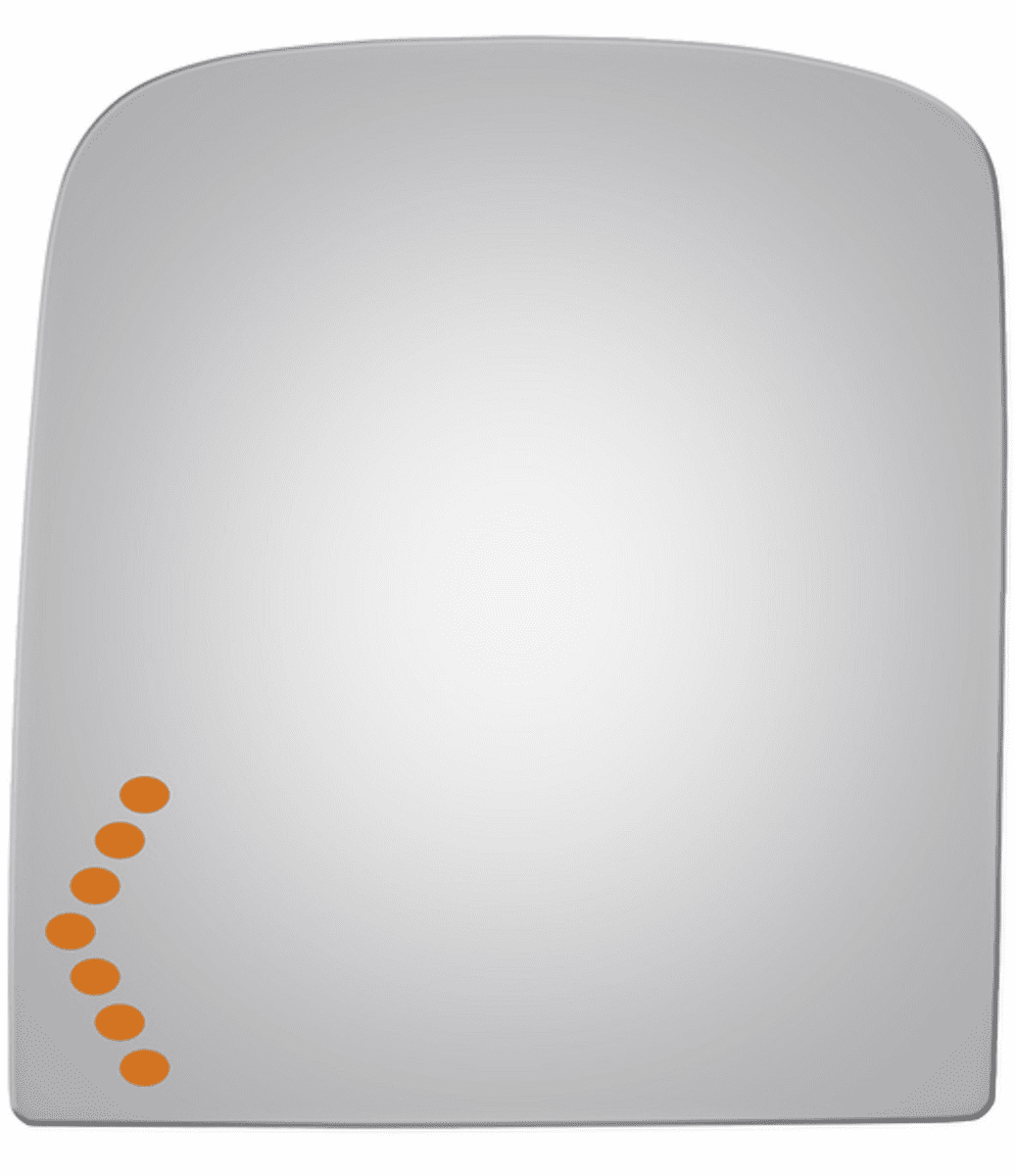 GMC Sierra C2500 2016 Driver Side Mirror Glass Signal